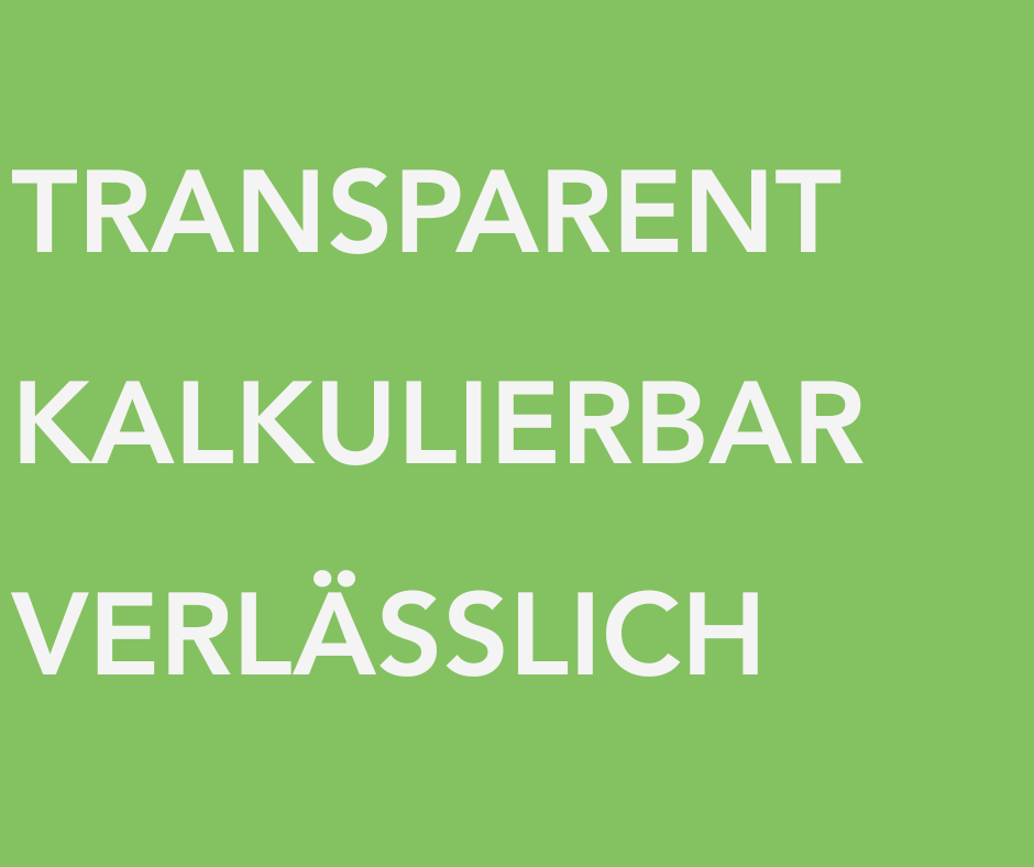 Transparent Kalkulierbar verlässlich Die Kabero Dienstleistungspakete